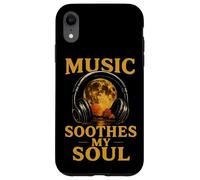 Music Soul Auriculares Luna Retro Sonido Curación Carcasa para iPhone XR