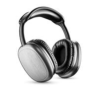 Music Sound | Auriculares Bluetooth MAXI2 | Auriculares On Ear Bluetooth 5.0 - Play Time 22h - Charging Time 1,5h - Micrófono Integrado - Controles en el pabellón y Diadema Ajustable, Color Negro