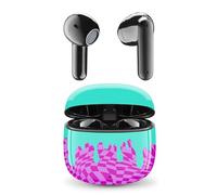 Music Sound - Auriculares Bluetooth TWS Fantasy - Diseño de Cápsula - Inalámbricos - Estuche de Carga - Micrófono - hasta 25 Horas de reproducción Play Time - Muchos Colores y diseños Disponibles