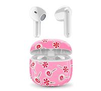 Music Sound - Auriculares Bluetooth TWS Fantasy - Diseño de Cápsula - Inalámbricos - Estuche de Carga - Micrófono - hasta 25 Horas de reproducción Play Time - Muchos Colores y diseños Disponibles