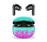 Music Sound - Auriculares Bluetooth TWS Fantasy - Diseño In-Ear - Inalámbricos - Estuche de Carga - Micrófono - hasta 25 Horas de reproducción de Tiempo de reproducción - Muchos Colores y diseños