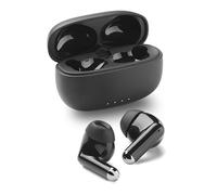 Music Sound Auriculares in-Ear Bluetooth inalámbricos Drift con Estuche Compacto y Colorido, emparejamiento automático, Controles táctiles, hasta 22 Horas de reproducción, Negro