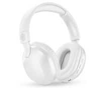 Music Sound Auriculares inalámbricos de Diadema Ajustable Easy con Bluetooth, Controles, micrófono Integrado, Puerto Jack de 3,5 mm y hasta 30 Horas de autonomía