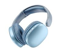 Music Sound Auriculares Inalámbricos Over-Ear MAXI3, Cancelación Activa de Ruido, hasta 35h de REPRODUCCIÓN SIN PAUSAS, Compatibles con Todos los Dispositivos, Carga USB-C, Azul