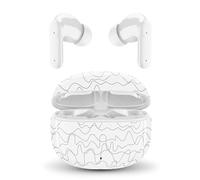 Music Sound Fancy, Auriculares Bluetooth TWS, Diseño In-Ear, Sin Cables, Funda de Carga, Micrófono, Tiempo de Reproducción hasta 25 Horas de Escucha, Muchos Colores y fantasías Disponibles