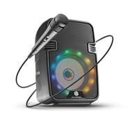 Music Sound | Speaker Karaoke | Altavoz Bluetooth portátil con luz led - Potencia 5 watios - Alcance 10m - Tiempo de reproducción: 8 Horas - Micrófono Incluido