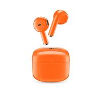 Music Sound | Swag - Auricular inalámbrico de cápsula - Tiempo de reproducción de hasta 20 h - Bluetooth® - Naranja