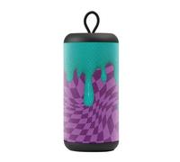 Music Sound - Vertical - Altavoz Bluetooth - 5 vatios - Inalámbrico - Play Time 4 Horas - Bluetooth 5.0 - Morado/Azul