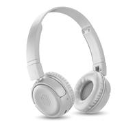 Music Sound - VIBED - Auriculares Bluetooth con Almohadillas giratorias y Plegables - Diadema Acolchada para una máxima Comodidad de Uso - Tiempo de reproducción 35 Horas - Gris