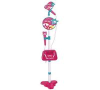 Music Star - Micrófono de pie inalámbrico