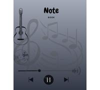 Music stylish Premium Notebook 100 Pages 7.5 * 9.25 Inch - Amazing Design With Music Style: Notebook for Drawing, Writing, Painting, Sketching or Doodling