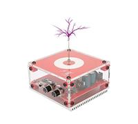 Music Tesla Coil, Tesla Coil Altavoz Bluetooth, Music Tesla Coil ARC Plasma Speaker Transmisión Inalámbrica, Plug and Play, los Estudiantes Experimentan Modelo de Juguete de Escritorio(EU)