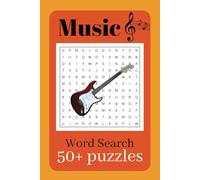 Music Themed Word Search Puzzle Book: Word Searches With Easy to Read Print about Music, Musical Instruments, Singing and More | 6x9 inches, 110 pages ... Gift for Vacations, Holidays and Free Times