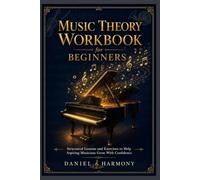 MUSIC THEORY WORKBOOK for BEGINNERS: Structured Lessons and Exercises to Help Aspiring Musicians Grow With Confidence