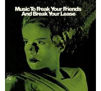 Music to Freak Your Friends and Break Your Lease (Seaglass with Black Swirl Vinyl)