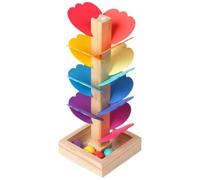Music Tree Run, Pista de Bolas de mármol, cognitivo de Color, Juego de Aprendizaje Preescolar, para niños, niñas, niños, educación temprana, Desarrollo sensorial, Juego Interactivo 8.46x3.35x3