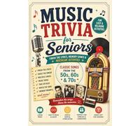 Music Trivia book for Seniors: Finish the Lyrics, Memory Games & Nostalgic Activities with Classic Songs from the 50s, 60s & 70s (BloomMind Nostalgia Collection)