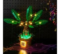 Music Version Kit de luz para Lego Harry Potter Planta mágica: Mandrágora 76433, juego de iluminación LED para Lego 76433 Mandrágora Juguete creativo