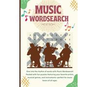Music Word Search: A Fun Puzzle Book of Songs, Instruments, and Famous Artists