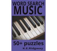 MUSIC WORD SEARCH: MUSIC SERACH . 6X9 INCHES. fun for all , vacation , holiday or free time.. (Word Search Puzzle Collection)