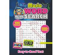 Music Word Search: Professor Rocko Puzzle Books - 100 Entertaining Puzzles for Musical Enthusiasts (Professor Rocko Puzzle Books: Word Search)