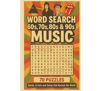Music Word Search Puzzle Book: Your Ultimate Escape into the Golden Age of Music