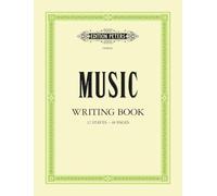 Music Writing Book 12 Staves - Manuscript Paper - OTHER: 12 Notensysteme pro Seite (Edition Peters)