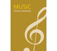 Music writing notebook: Blank music notebook | Songwriting composition book