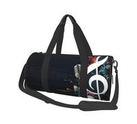 Música Abstracta, Bolsa de Viaje de Gran Capacidad, Bolso Redondo, Bolsa de Viaje Deportiva, Bolsa de Mano, Bolsa de Fitness