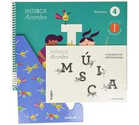 4PRI MUSICA ACORDES + ATRIL ED19 SANTILLANA