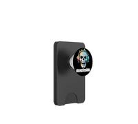 Música Auriculares Skull Halloween Hombres Mujeres Niños PopSockets PopWallet para MagSafe