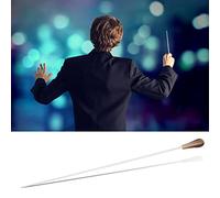 Música Baton Professional Music Baton, que Dirige Baton Orchestra Director Baton con Sentimiento de Mano Cómodo y Buen Equilibrio, un Ideal para Directores de Música, Maestro (BLACK) (YELLOW)