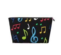 Música, Bolsa de artículos de tocador Bolsa de Maquillaje Bolsa de cosméticos Bolsa de artículos de tocador de Viaje portátil