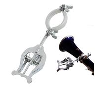 música - Clarinete Universal Marching Sheet Metal Music Clip | Soporte pinza música portátil para bolsa instrumentos, pinza música para clarinete interior y Gimocool