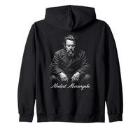 Música Clásica Modesto Mussorgsky Compositor Icono Sudadera con Capucha