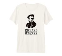música clásica ópera violín Piano Compositor Richard Wagner Camiseta Premium