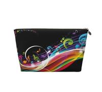 Música Colorida, Bolsa de Maquillaje Bolsa de cosméticos Bolsa de artículos de tocador de Viaje portátil Bolsa de artículos de tocador