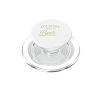 Música Country y Cerveza por eso Estoy aquí Southern Rock PopSockets PopGrip para MagSafe