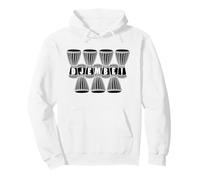 Música de Djembe/Jembe Tambores africanos y Reggae Sudadera con Capucha