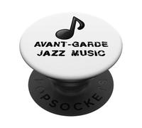 Música de Jazz vanguardista para Aficionados al Jazz con Gusto exigente PopSockets PopGrip Adhesivo