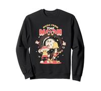 Música De La Luna Divertida Sudadera