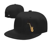 Música De Saxofón De Jazz Mujeres Hombres Gorra De Béisbol Vintage Sombrero De Béisbol Casual Gorras Deportiva para Deportes Camionero Viaje
