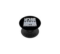 Música del Reproductor de Piano Puedo Tocar 88 Teclas con Solo 10 Dedos PopSockets PopGrip Adhesivo