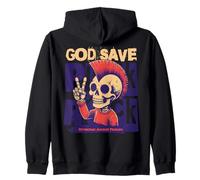 Música - Dios Salve al Punk Rock Sudadera con Capucha
