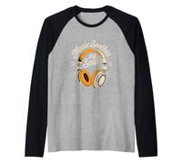 Música Divertida Calma mi Alma Citas de Amantes de la Banda de músicos Lindos Camiseta Manga Raglan