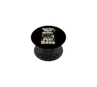 Música Divertida de Bajista de You Feel The Bass PopSockets PopGrip Adhesivo
