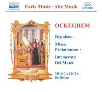 Musica Ficta:Ho Requiem, Missa Prolationum (Musica Ficta, (CD) (Importación USA)