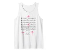 Música flamencos Flamencos Nota Musical Clef Músico Camiseta sin Mangas