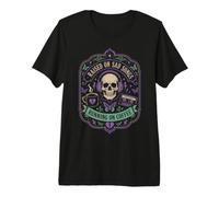 Música gótica Estado de ánimo del café Aumentado por Canciones tristes Corriendo Camiseta Premium