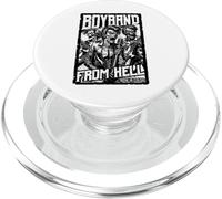 Música Halloween Divertido Retro Zombie Band Terror Película Póster PopSockets PopGrip para MagSafe